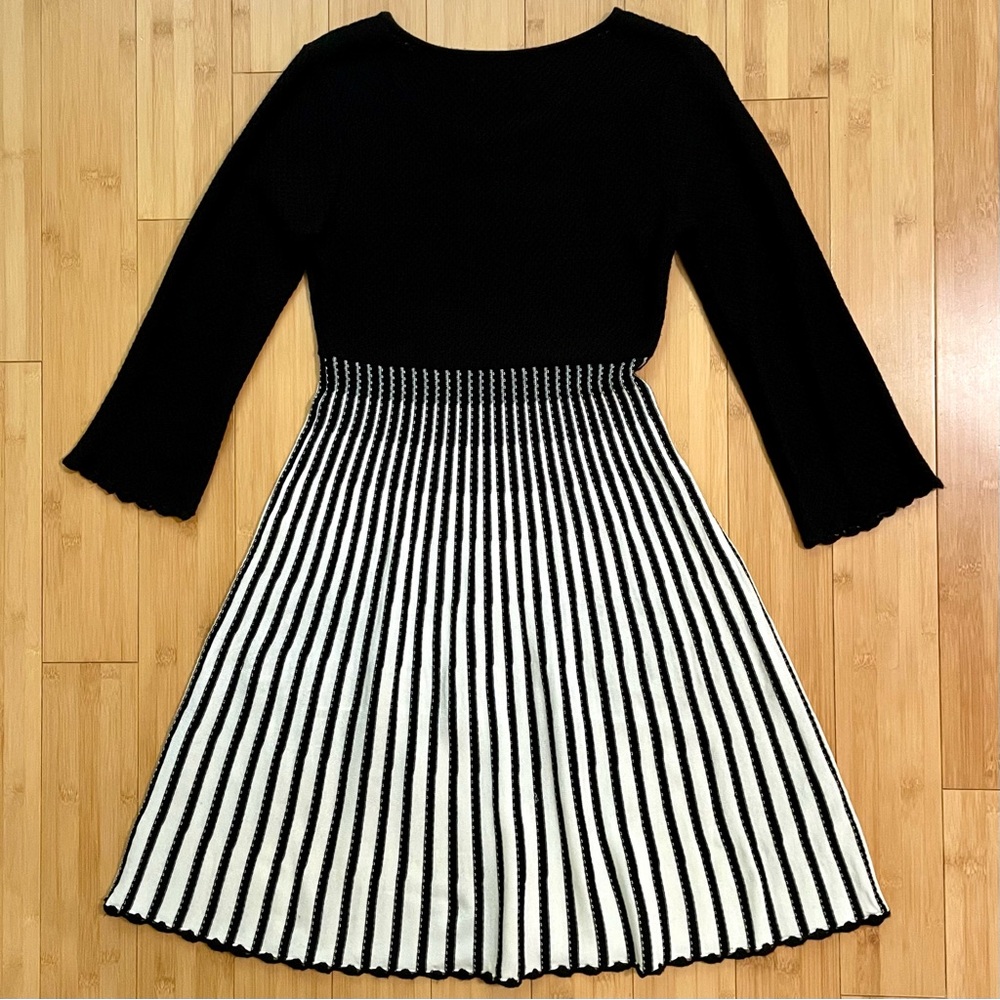 Ellen Tracy Pull Over Knit Sweater Dress Size Small
